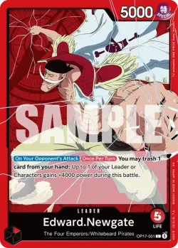 Edward.Newgate #OP17-001 · One Piece