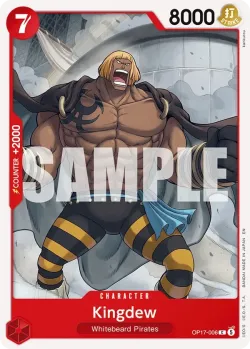 Kingdew #OP17-006 · One Piece