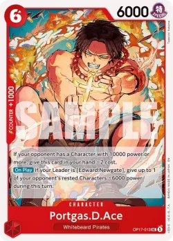 Portgas.D.Ace #OP17-013 · One Piece