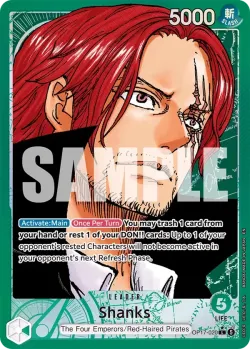 Shanks — The World's Strongest Warriors aa #OP17-020 · One Piece