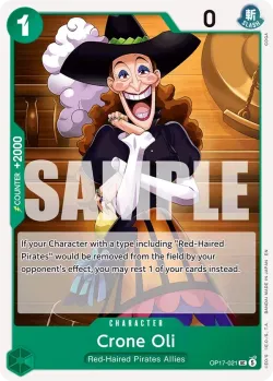 Crone Oli #OP17-021 · One Piece