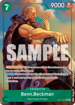 Benn.Beckman — The World's Strongest Warriors aa #OP17-027 · One Piece