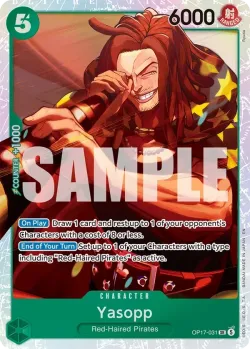 Yasopp #OP17-031 · One Piece