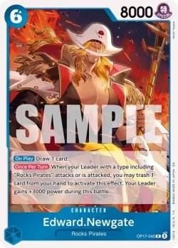Edward.Newgate #OP17-040 · One Piece