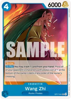 Wang Zhi #OP17-041 · One Piece