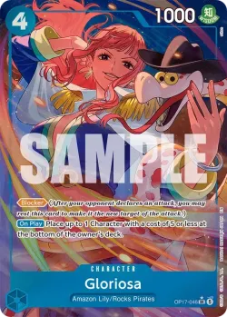 Gloriosa — The World's Strongest Warriors aa #OP17-046 · One Piece