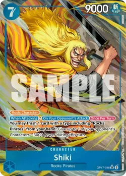 Shiki — The World's Strongest Warriors aa #OP17-048 · One Piece