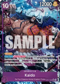Kaido — The World's Strongest Warriors aa #OP17-062 · One Piece