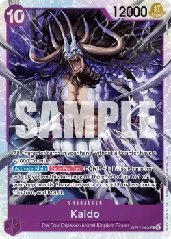 Kaido #OP17-063 · One Piece