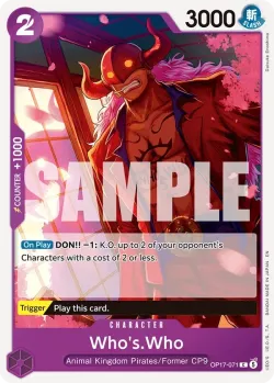 Who's.Who #OP17-071 · One Piece
