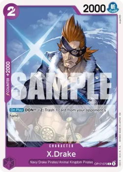 X.Drake #OP17-075 · One Piece