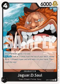 Jaguar.D.Saul 「OP17-089」「EN」