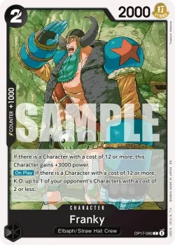 Franky 「OP17-090」「EN」