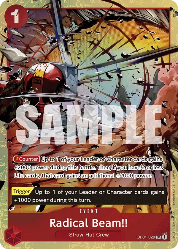 Radical Beam!! 「OP01-029」 — Premium Card Collection -Best Selection Vol.1- aa「EN」