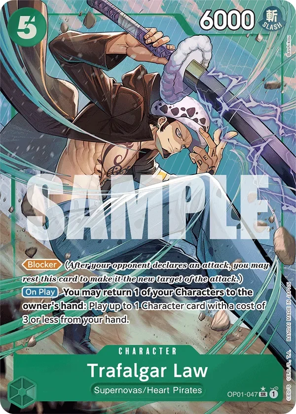 Trafalgar Law 「OP01-047」 — One Piece The Best aa「EN」