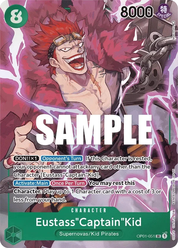 Eustass"Captain"Kid 「OP01-051」 — Romance Dawn aa「EN」