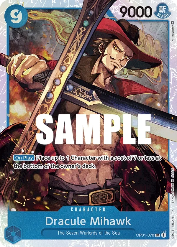 Dracule Mihawk 「OP01-070」「EN」