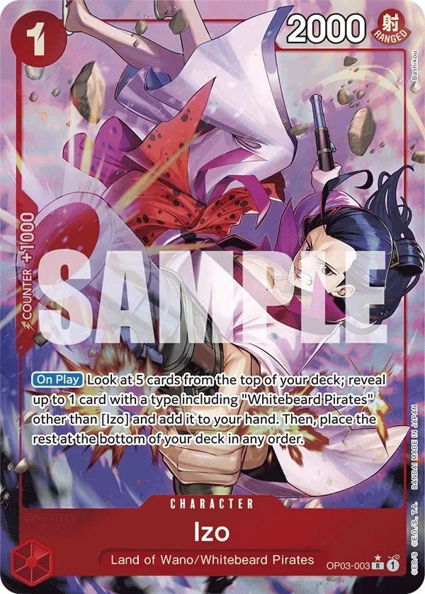 Izo 「OP03-003」 — One Piece The Best aa「EN」