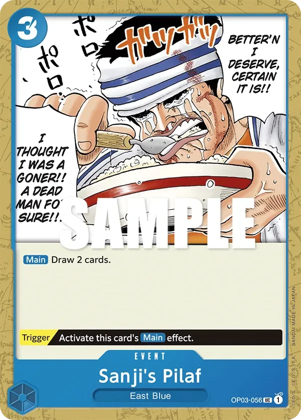 Sanji's Pilaf 「OP03-056」「EN」