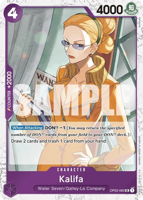 Kalifa 「OP03-060」 — One Piece The Best jr「EN」