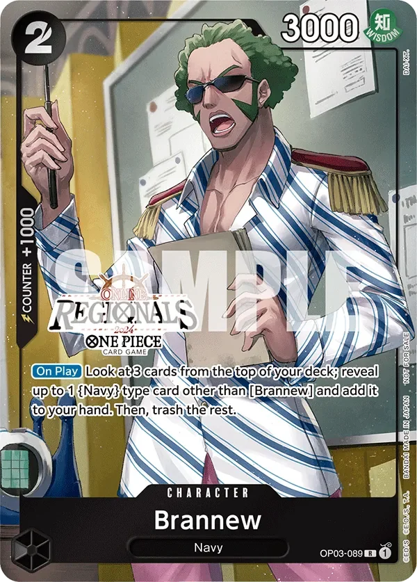 Brannew 「OP03-089」 — Regional Participation Pack 2024 Vol.1「EN」