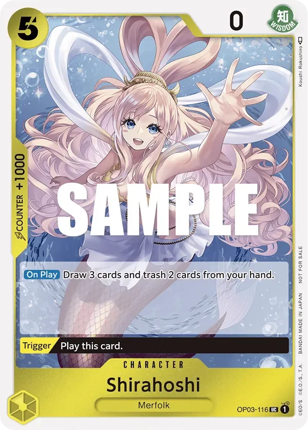 Shirahoshi 「OP03-116」 — Kingdoms of Intrigue Dash Pack「EN」