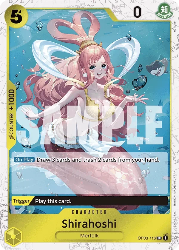 Shirahoshi 「OP03-116」 — One Piece The Best jr「EN」