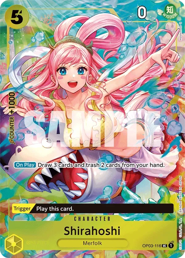 Shirahoshi 「OP03-116」 — Premium Card Collection -Bandai Card Games Fest. 23-24 Edition-「EN」