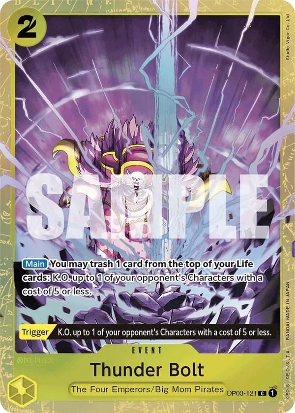 Thunder Bolt 「OP03-121」 — Premium Card Collection -Best Selection Vol.1- aa「EN」