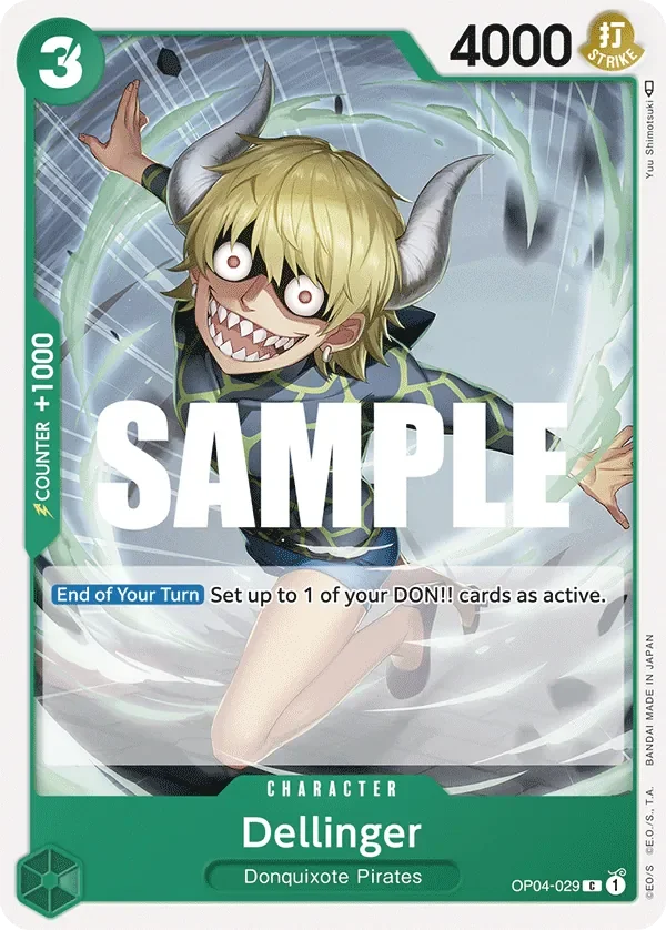 Dellinger 「OP04-029」「EN」