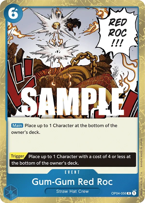 Gum-Gum Red Roc 「OP04-056」「EN」