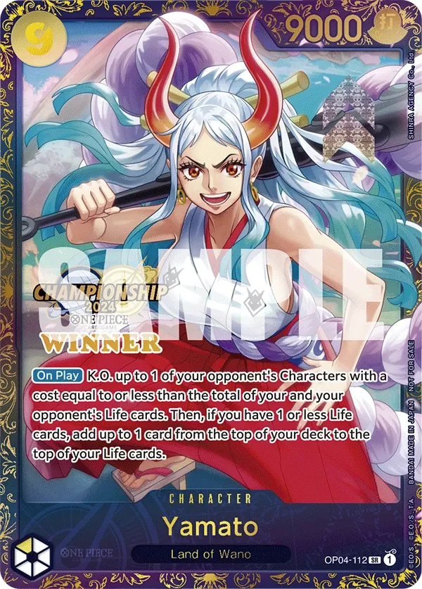 Yamato 「OP04-112」 — Prize Cards aa「EN」