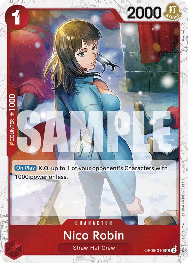 Nico Robin 「OP05-010」 — One Piece The Best jr「EN」