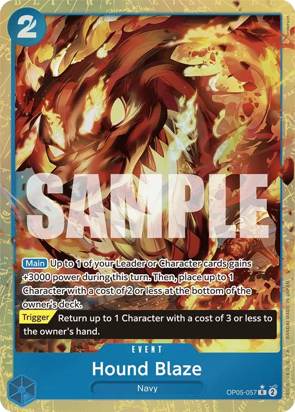 Hound Blaze 「OP05-057」 — One Piece The Best aa「EN」