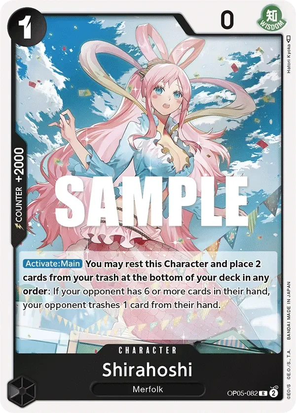 Shirahoshi 「OP05-082」「EN」