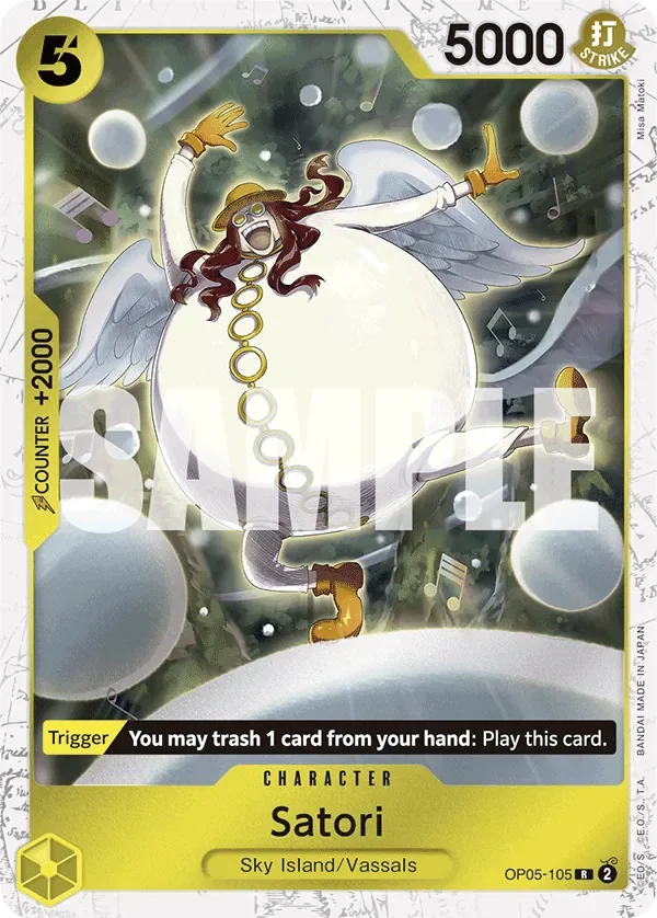 Satori 「OP05-105」 — One Piece The Best jr「EN」
