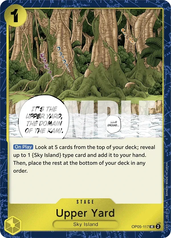 Upper Yard 「OP05-117」 — One Piece The Best jr「EN」