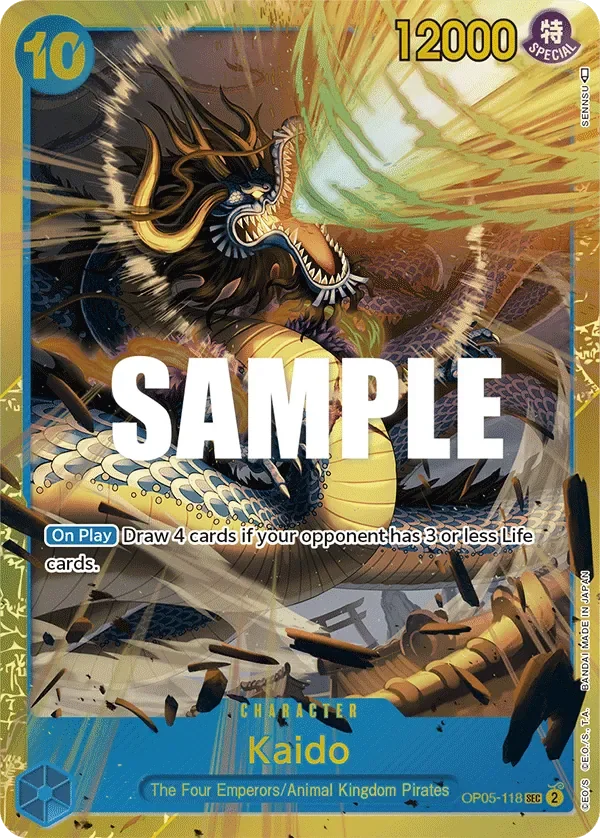 Kaido 「OP05-118」「EN」