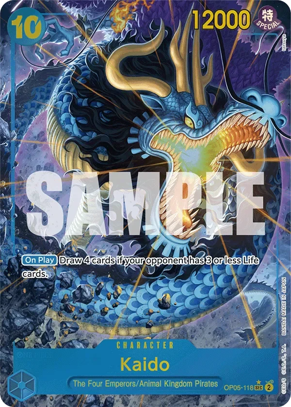 Kaido 「OP05-118」 — One Piece The Best aa「EN」