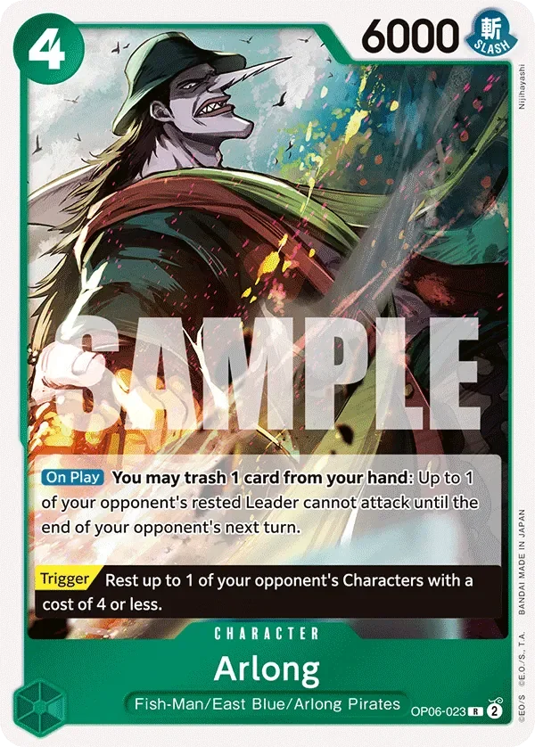 Arlong 「OP06-023」「EN」