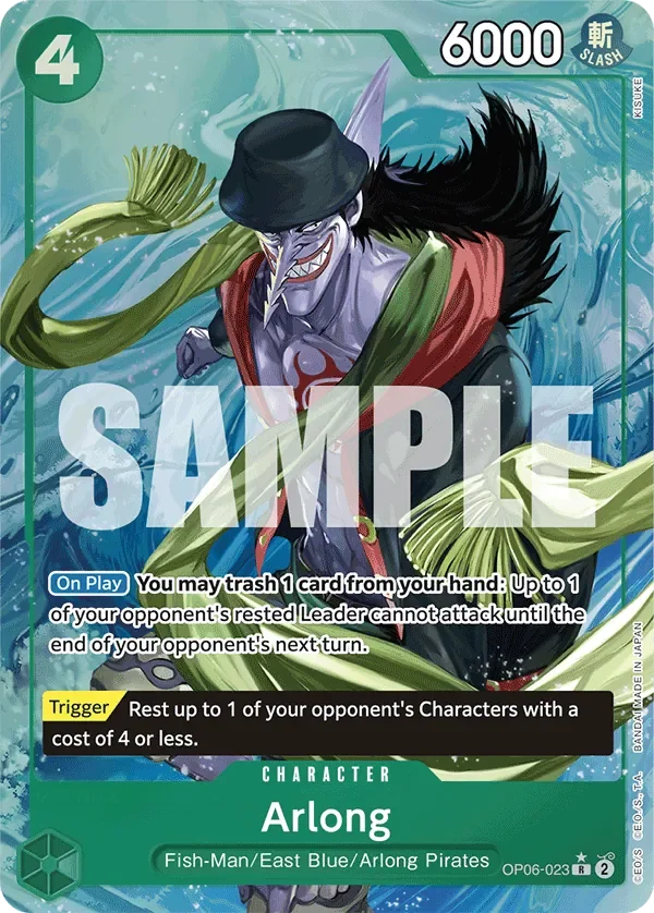 Arlong 「OP06-023」 — One Piece The Best aa「EN」