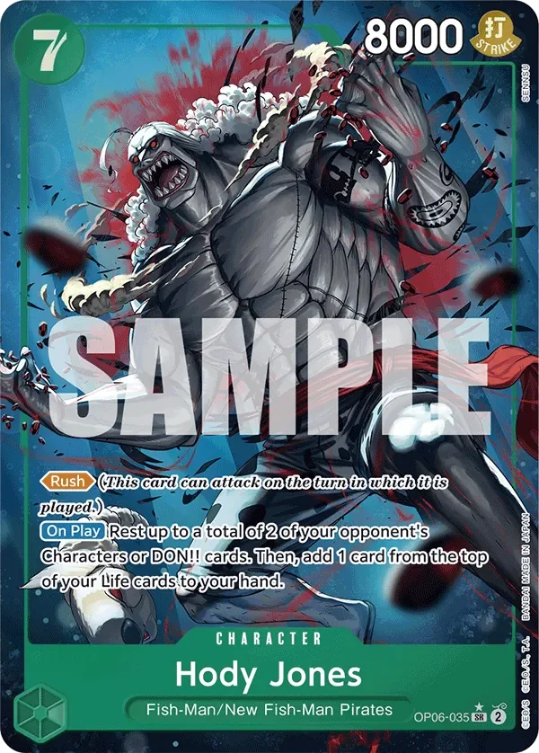 Hody Jones 「OP06-035」 — One Piece The Best aa「EN」