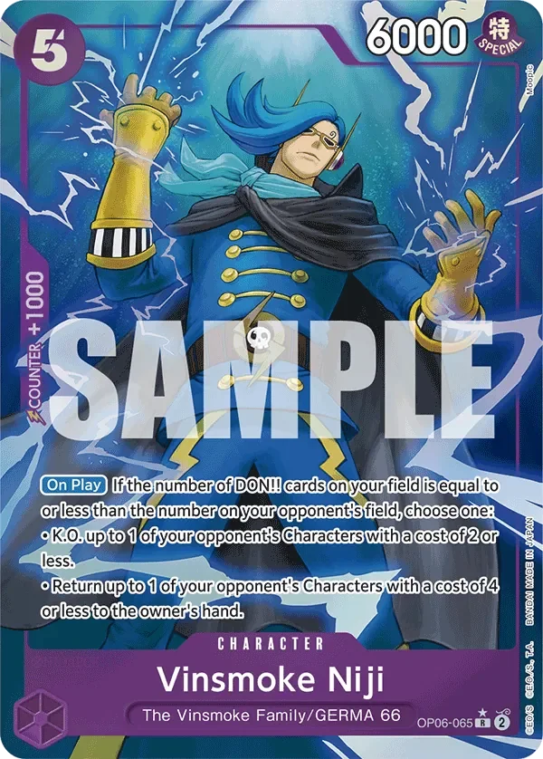 Vinsmoke Niji 「OP06-065」 — One Piece The Best fa「EN」