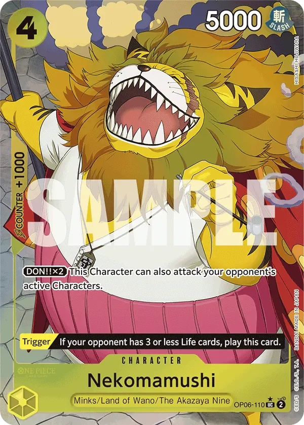 Nekomamushi 「OP06-110」 — One Piece The Best fa「EN」