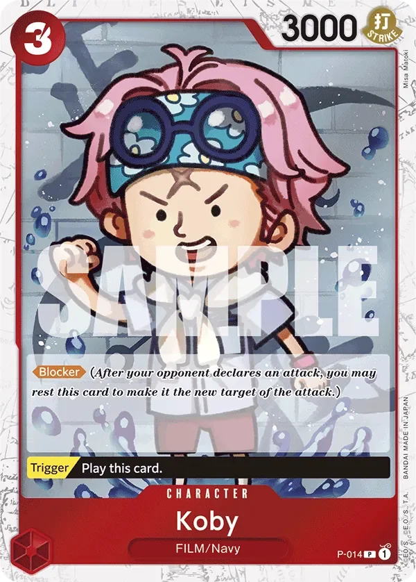 Koby 「P-014」 — One Piece The Best jr「EN」