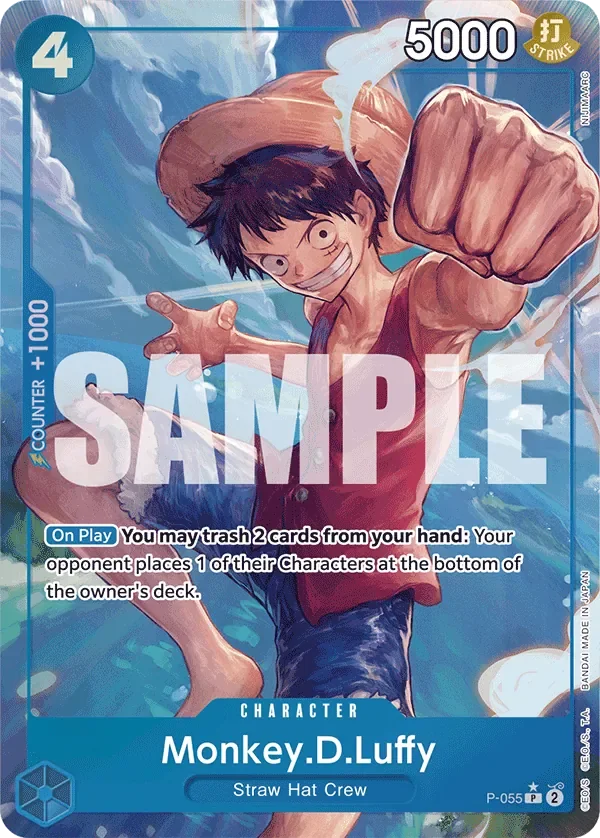 Monkey.D.Luffy 「P-055」 — One Piece The Best fa「EN」