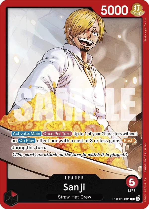 Sanji 「PRB01-001」「EN」
