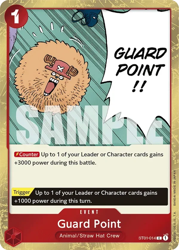 Guard Point 「ST01-014」 — One Piece The Best jr「EN」