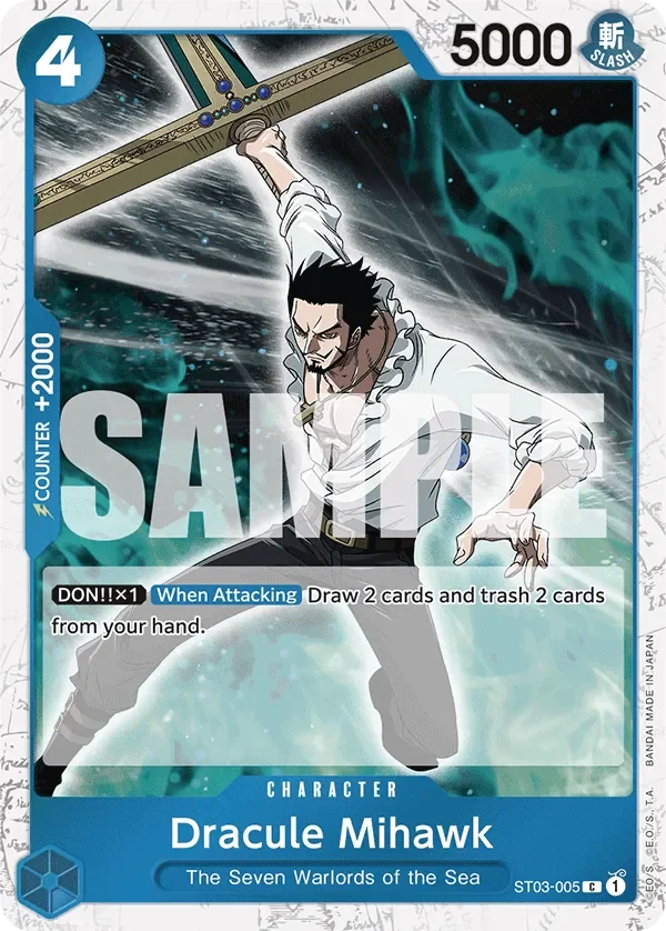 Dracule Mihawk 「ST03-005」 — One Piece The Best jr「EN」