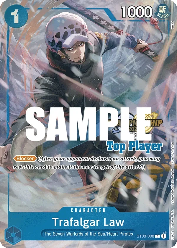 Trafalgar Law 「ST03-008」 — Championship 2023 Top Players Pack「EN」